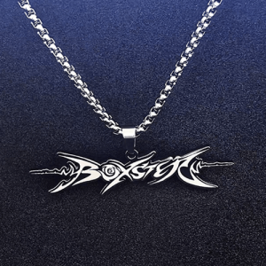Personalized stainless steel pendant necklace